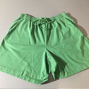 Karen Scott Sport Women's Green Shorts Size Large
